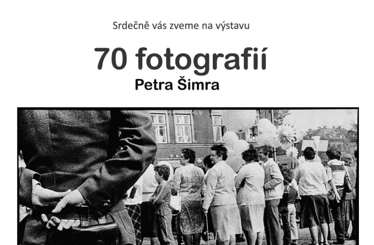 Petr Šimr slaví výstavou 70 fotografií na Krajském úřadu kulatiny 